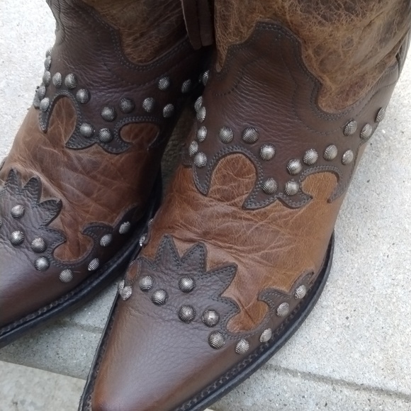 J.B. Dillon Goatskin Handcrafted Western Boots - Picture 15 of 16